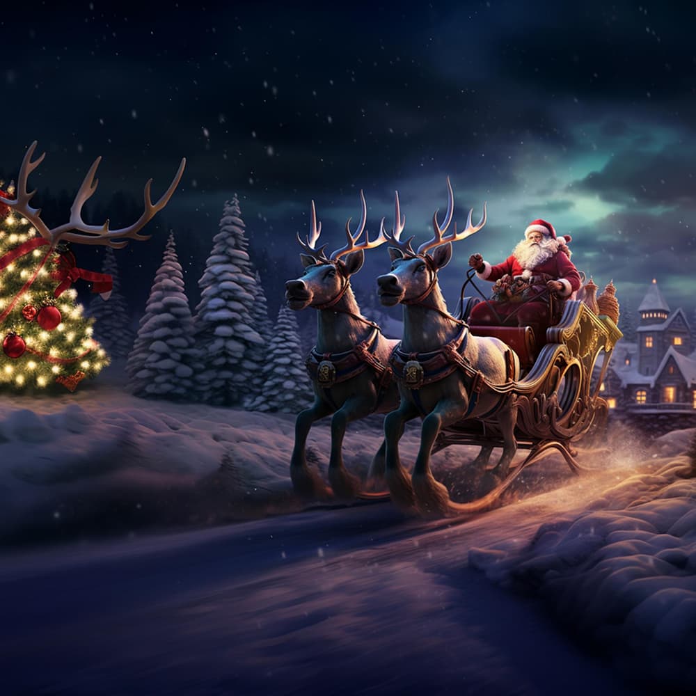 A Merry Moment Santa
